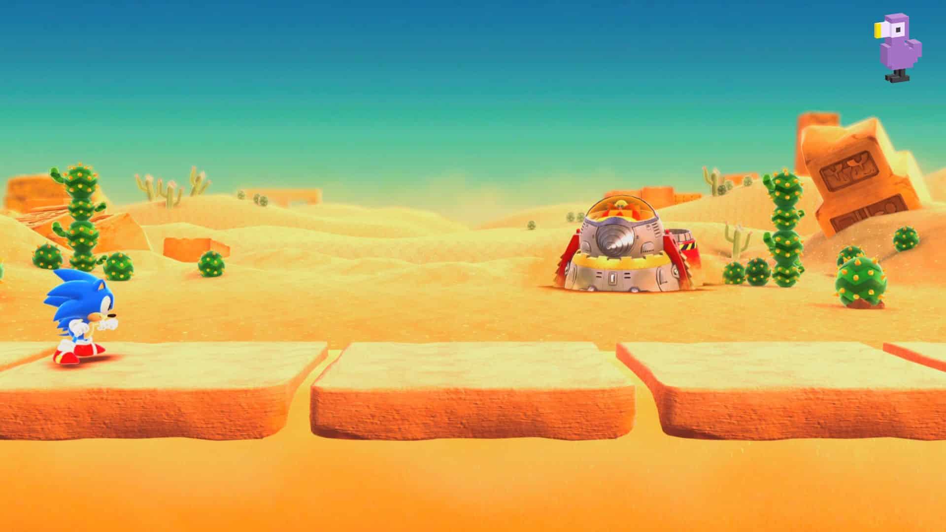 a week with sonic superstars - desert level