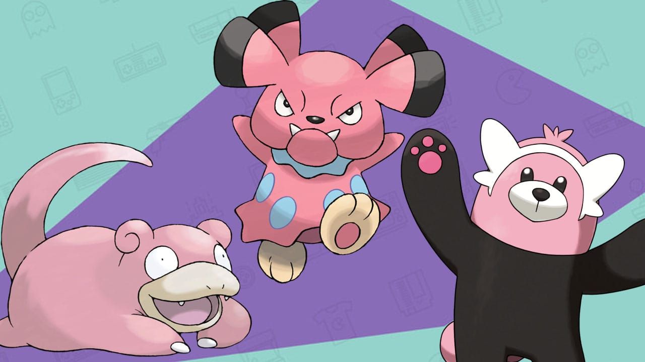 Three Pink Pokemon 