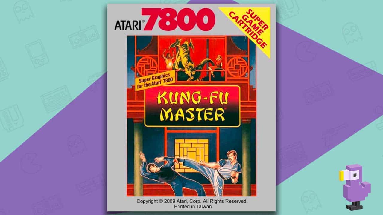 Kung Fu Master game case