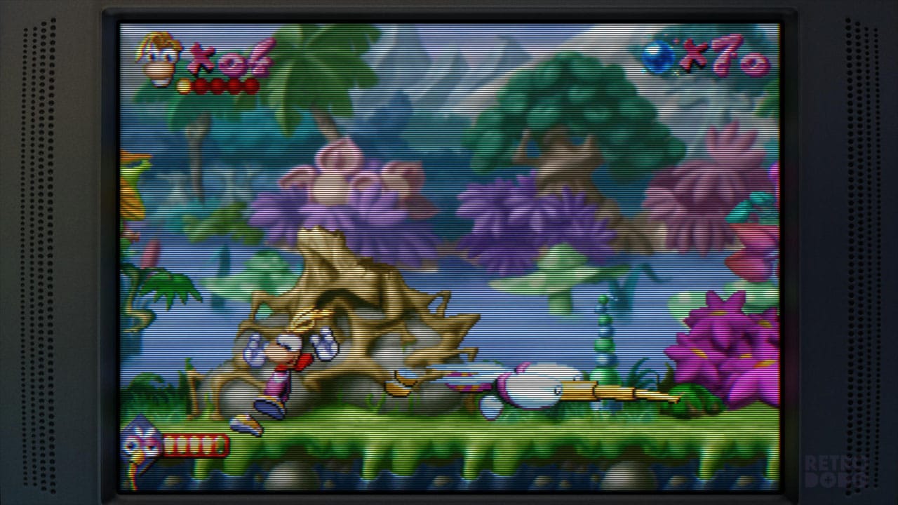 Rayman Atari Jaguar gameplay