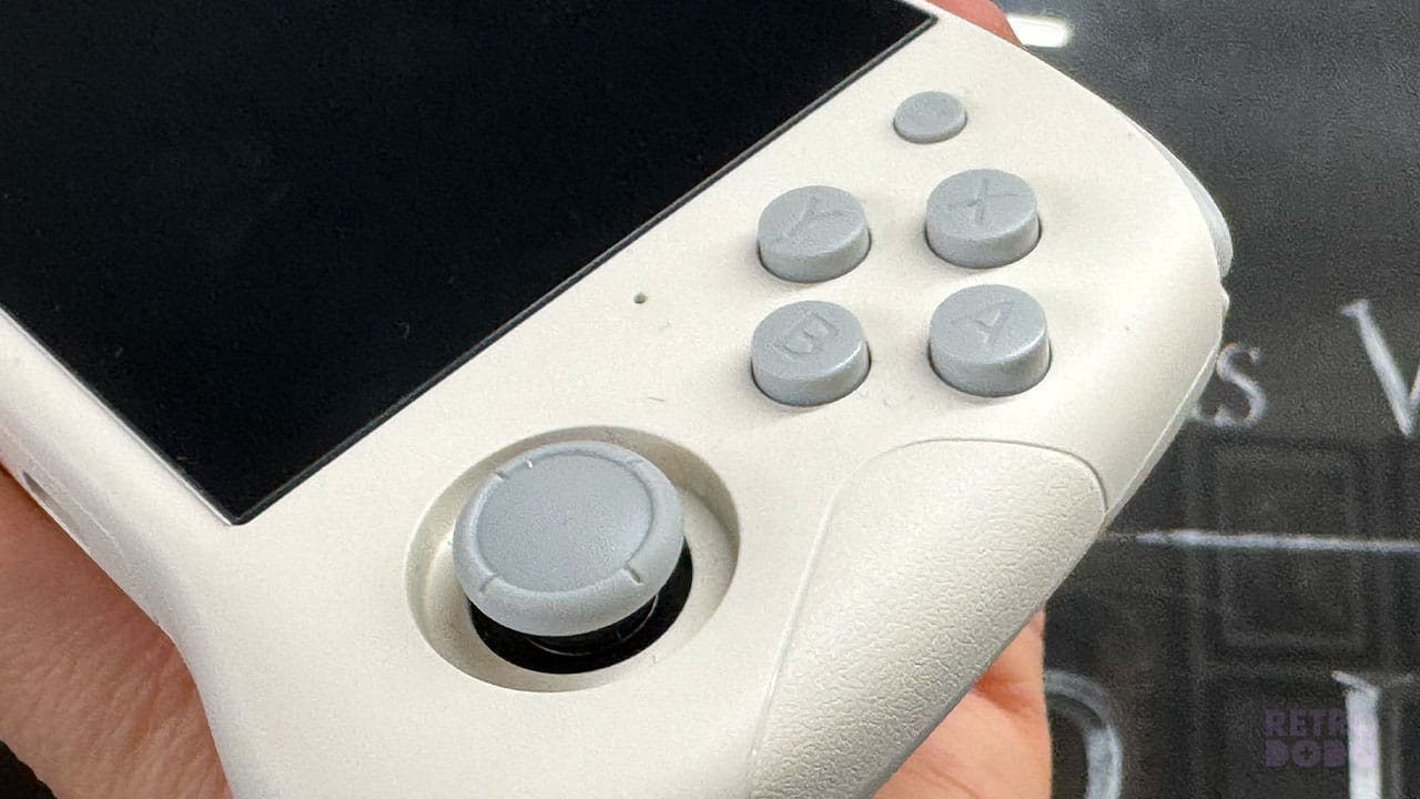 Close up of the buttons on the Helegaly Action π