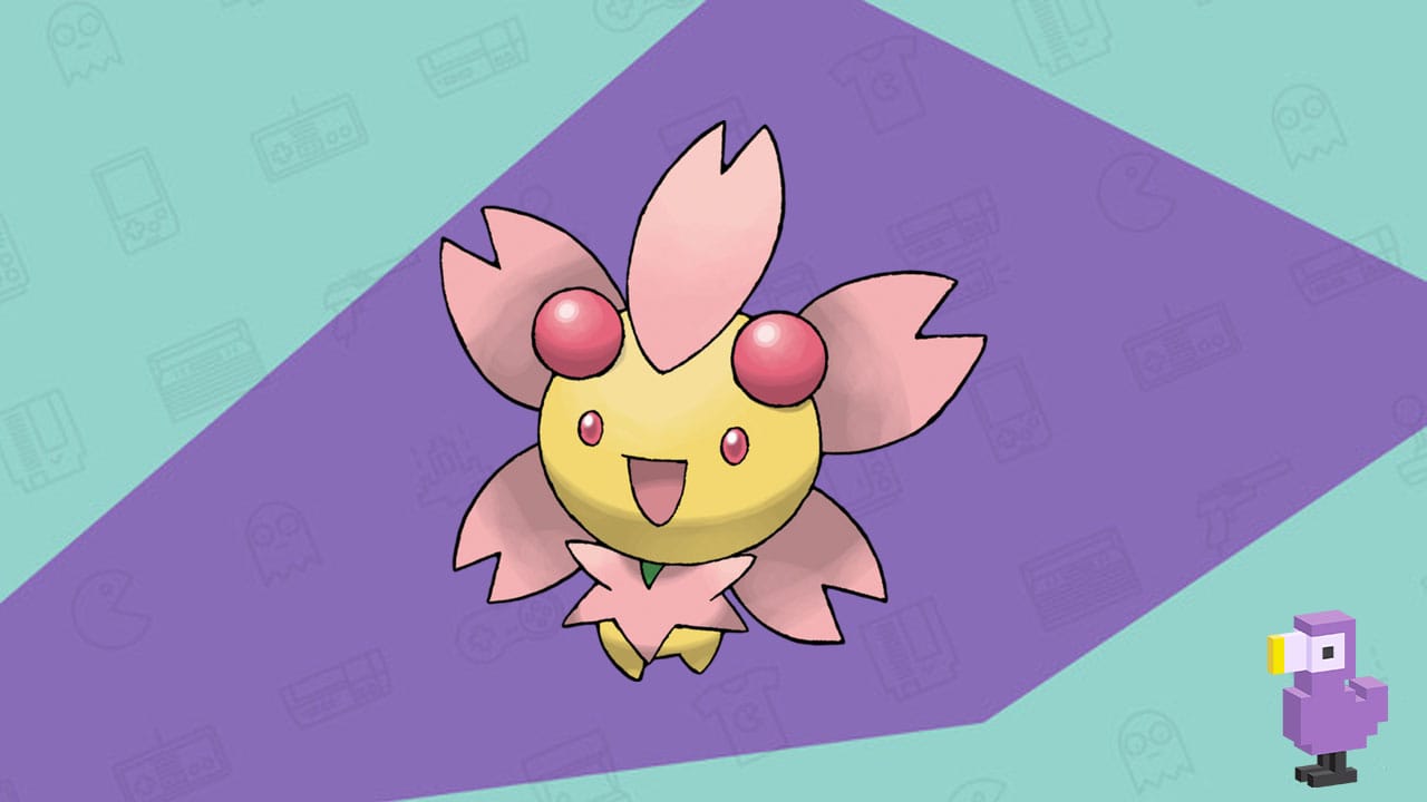 Cherrim (Sunshine Form) flower Pokemon