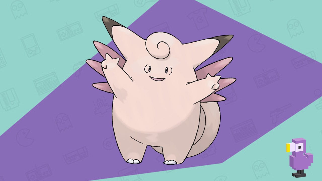 Clefable pink fairy Pokemon