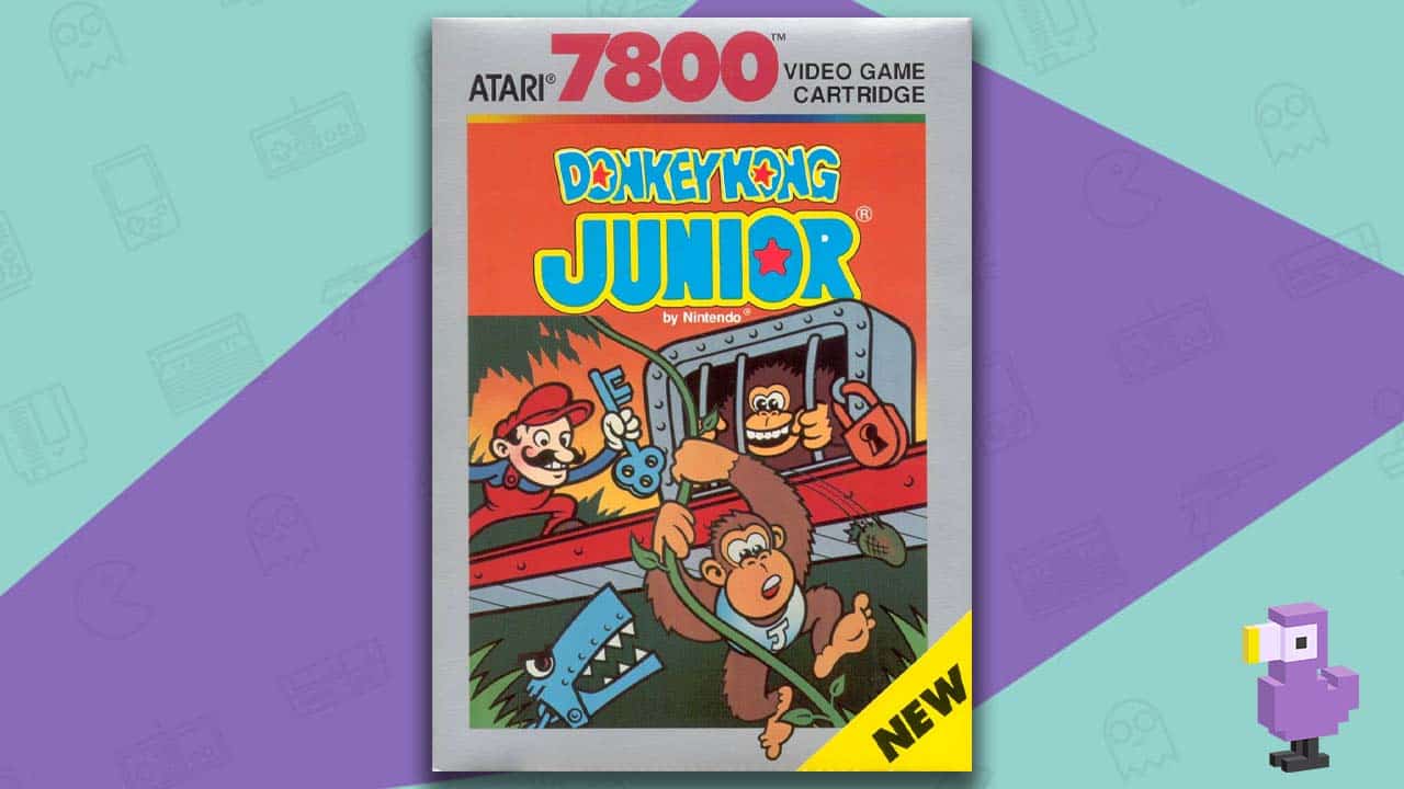 Donkey Kong Jr. game case