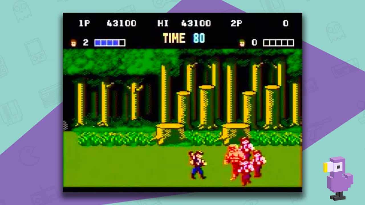 Double Dragon gameplay