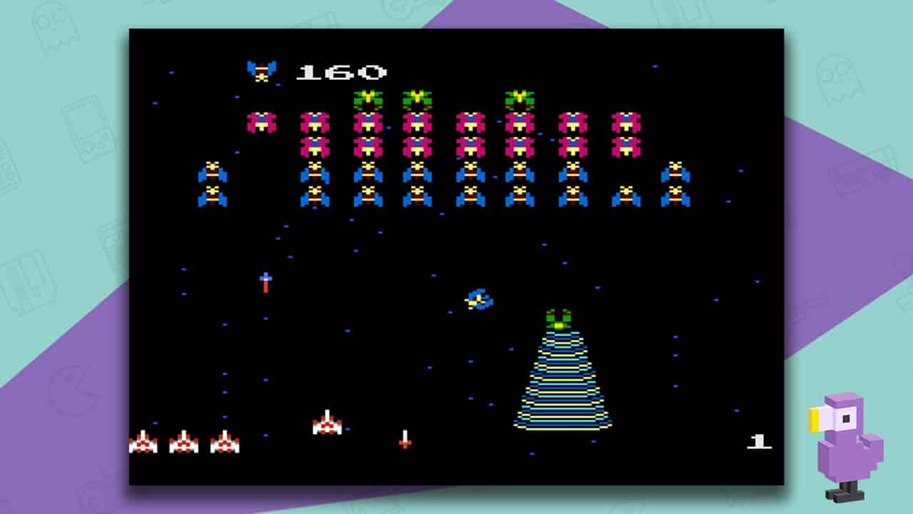 Galaga gameplay
