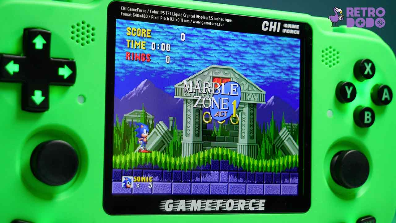gameforce handheld gameplay