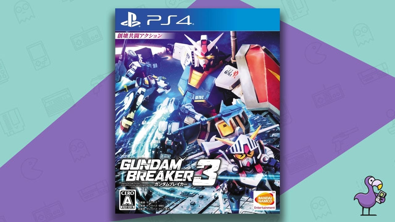 Gundam Breaker 3 game case cover art PS4
