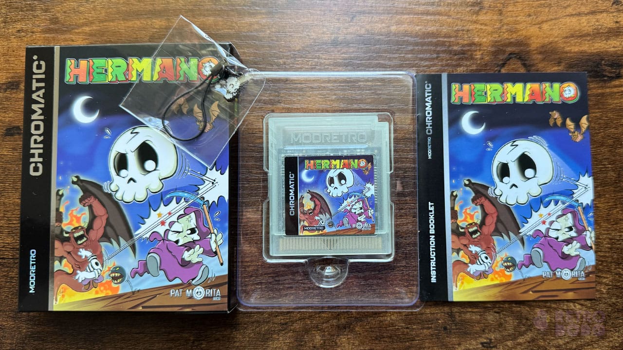 The contents of the Hermano box