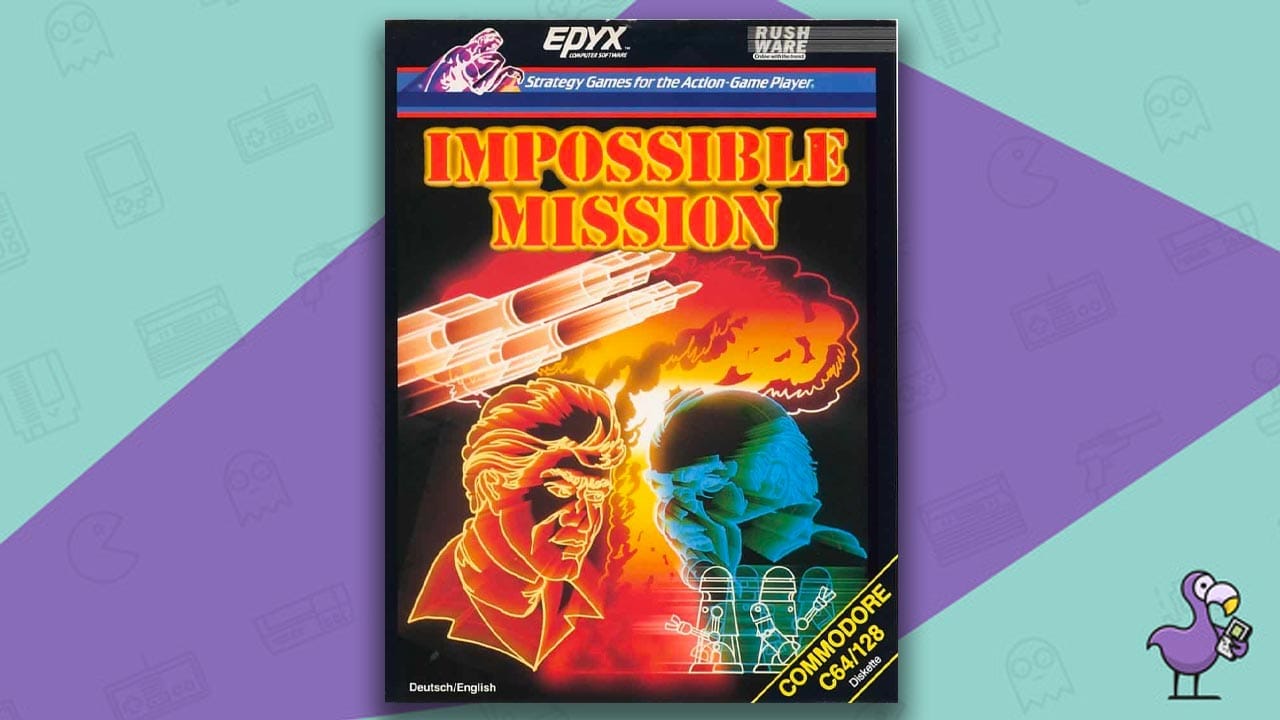 Impossible Mission game case cover art 
