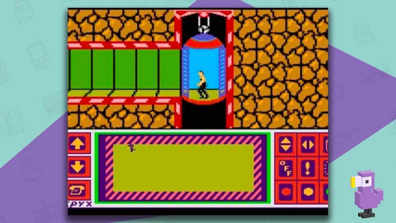 Impossible Mission gameplay