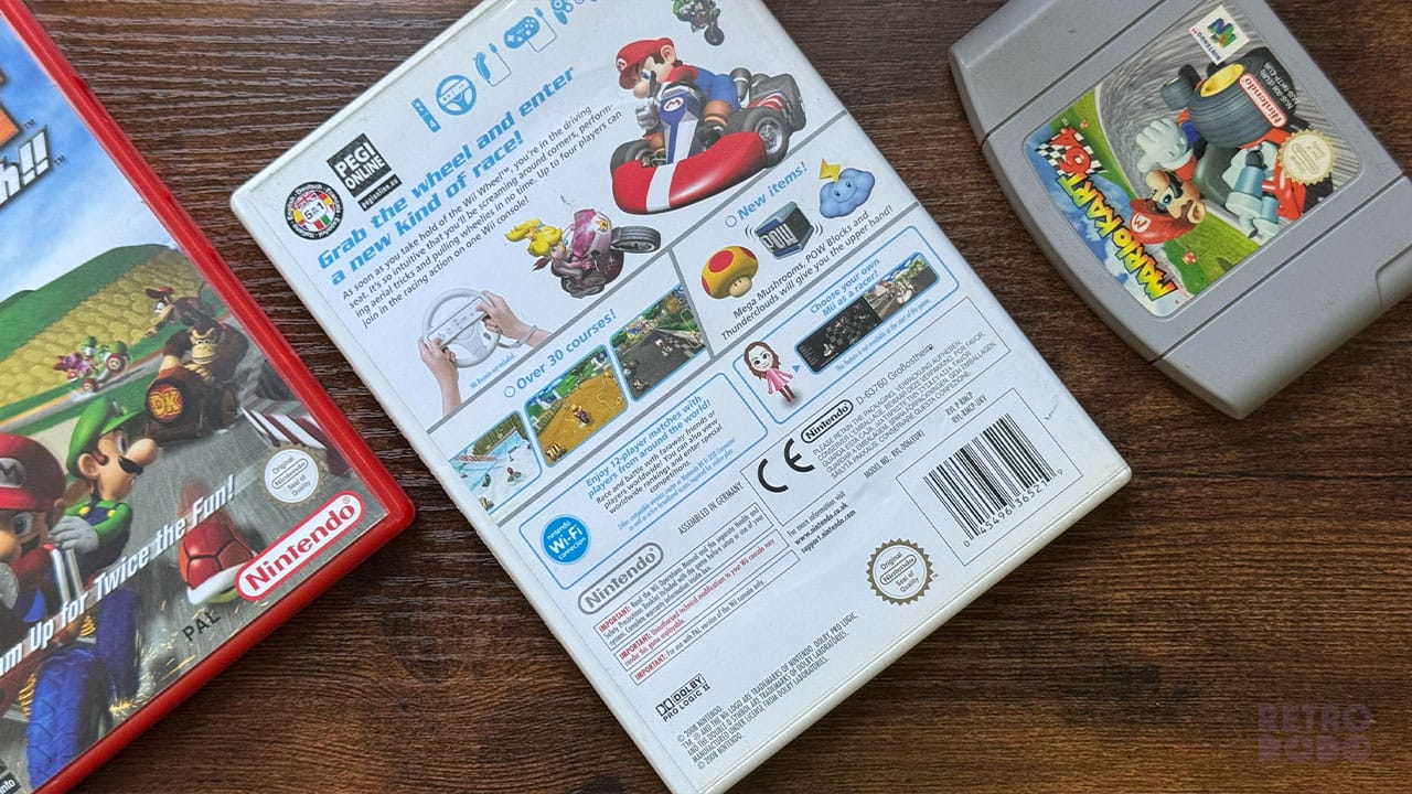 Mario Kart Wii Game Case