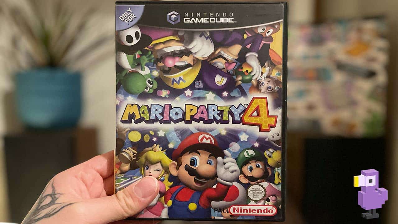 Mario Party 4 Game Case Cover Art GameCube Game