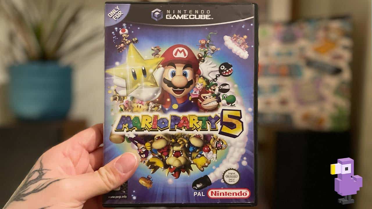 Mario Party 5 Game Case Cover Art GameCube