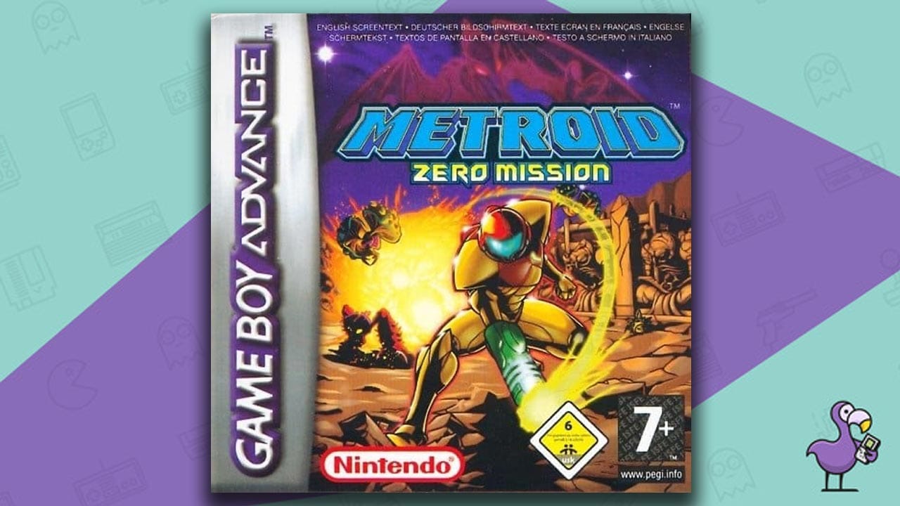 Metroid: Zero Mission game case cover art