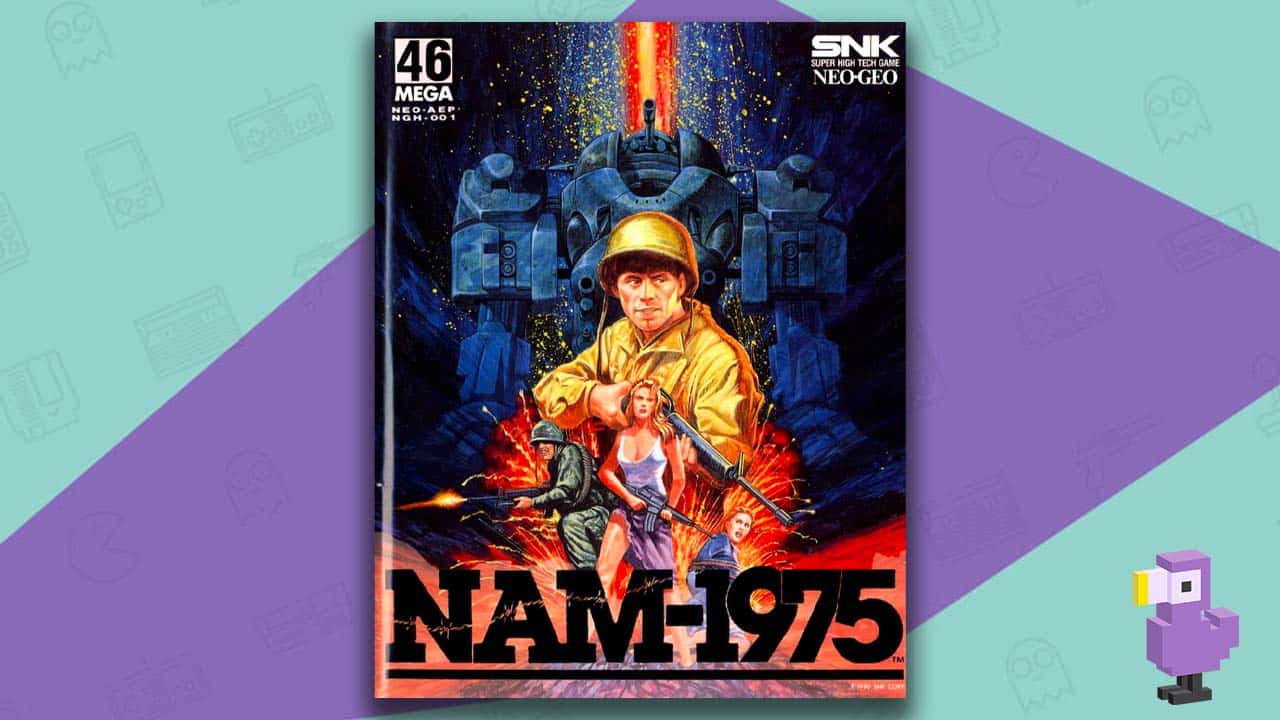 NAM-1975 game case neo geo