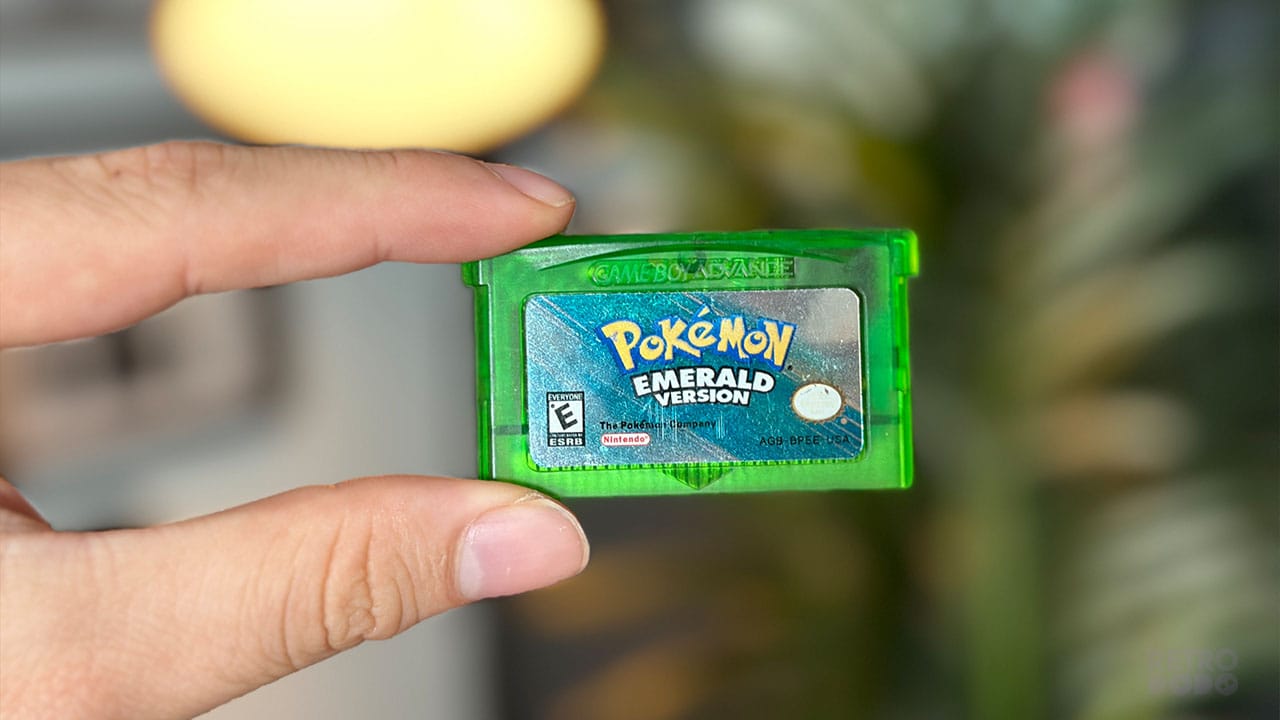 Pokémon Emerald Game Cart