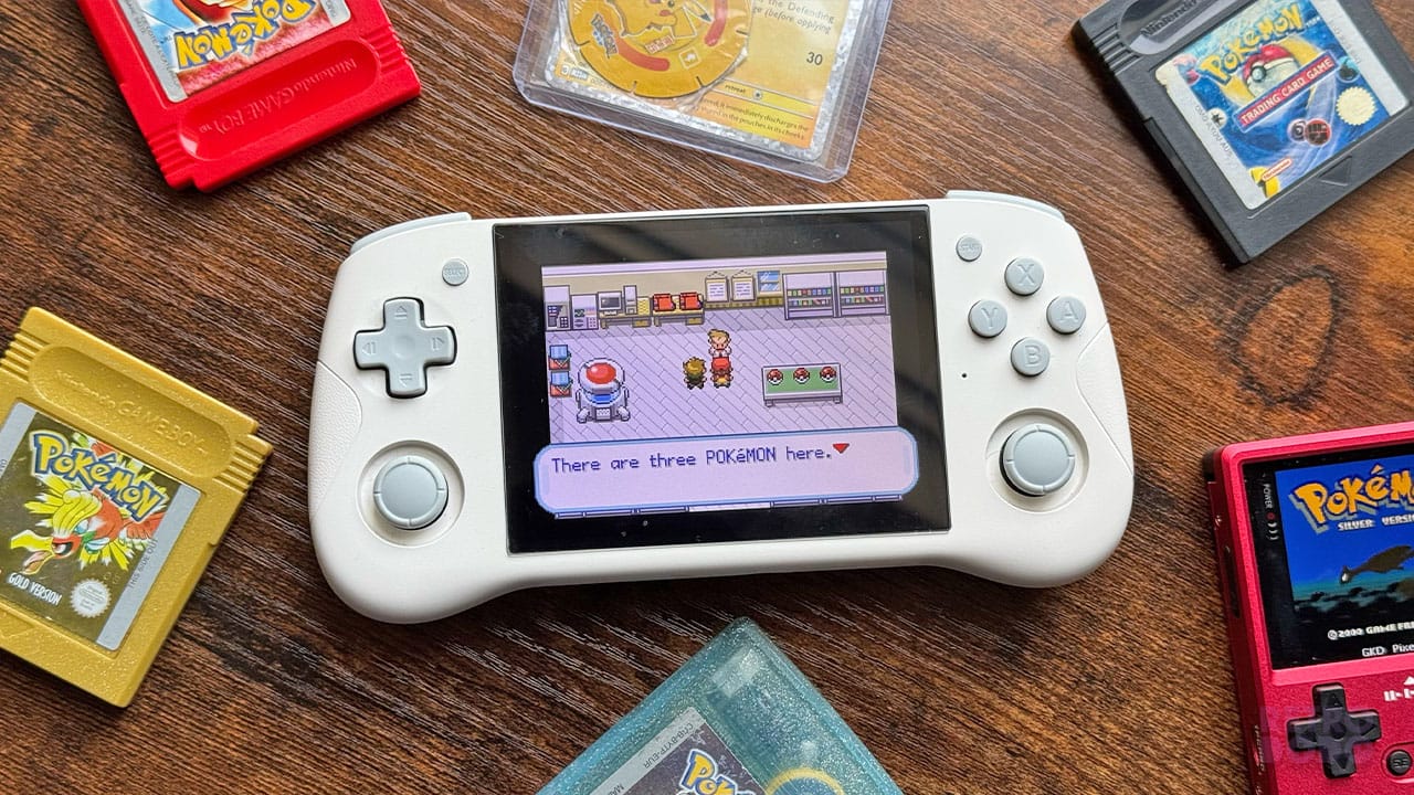 Choosing Pokémon on FireRed with other handhelds around the Helegaly Action π