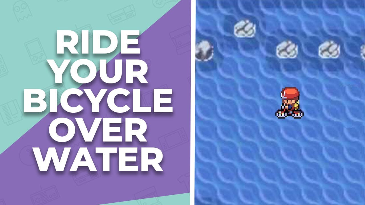 Full List Of Pokemon Fire Red Cheats - Ride your bicycle over water
