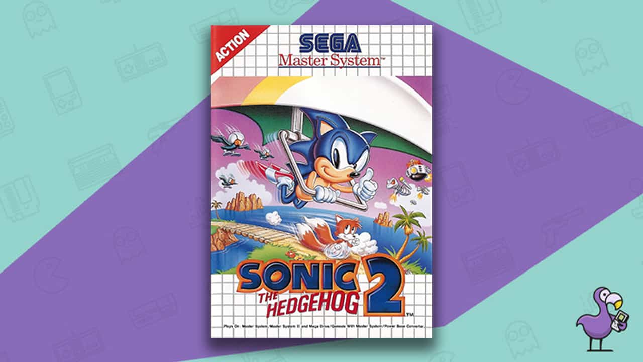 Sonic the Hedgehog 2 game case