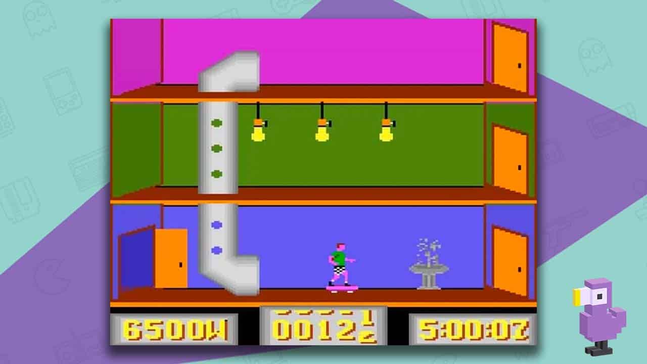 Atari 7800 Super Skateboardin'