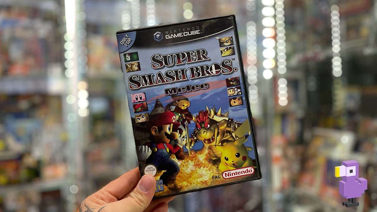 Super Smash Bros Melee Game Case Cover Art GameCube Game