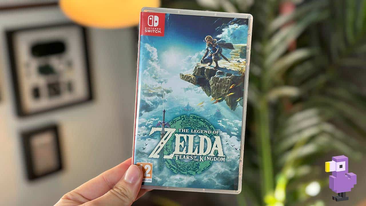 Tears of the Kingdom game case cover art Switch