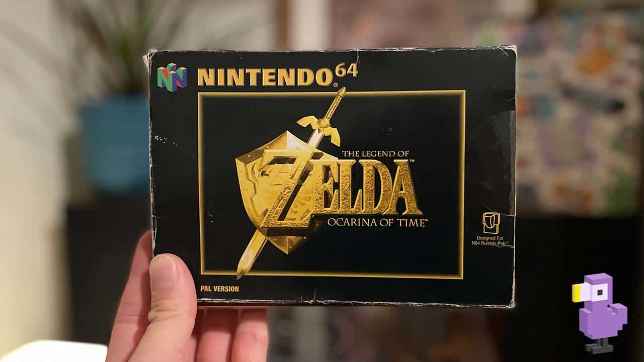 The Legend Of Zelda - Ocarina Of Time game box
