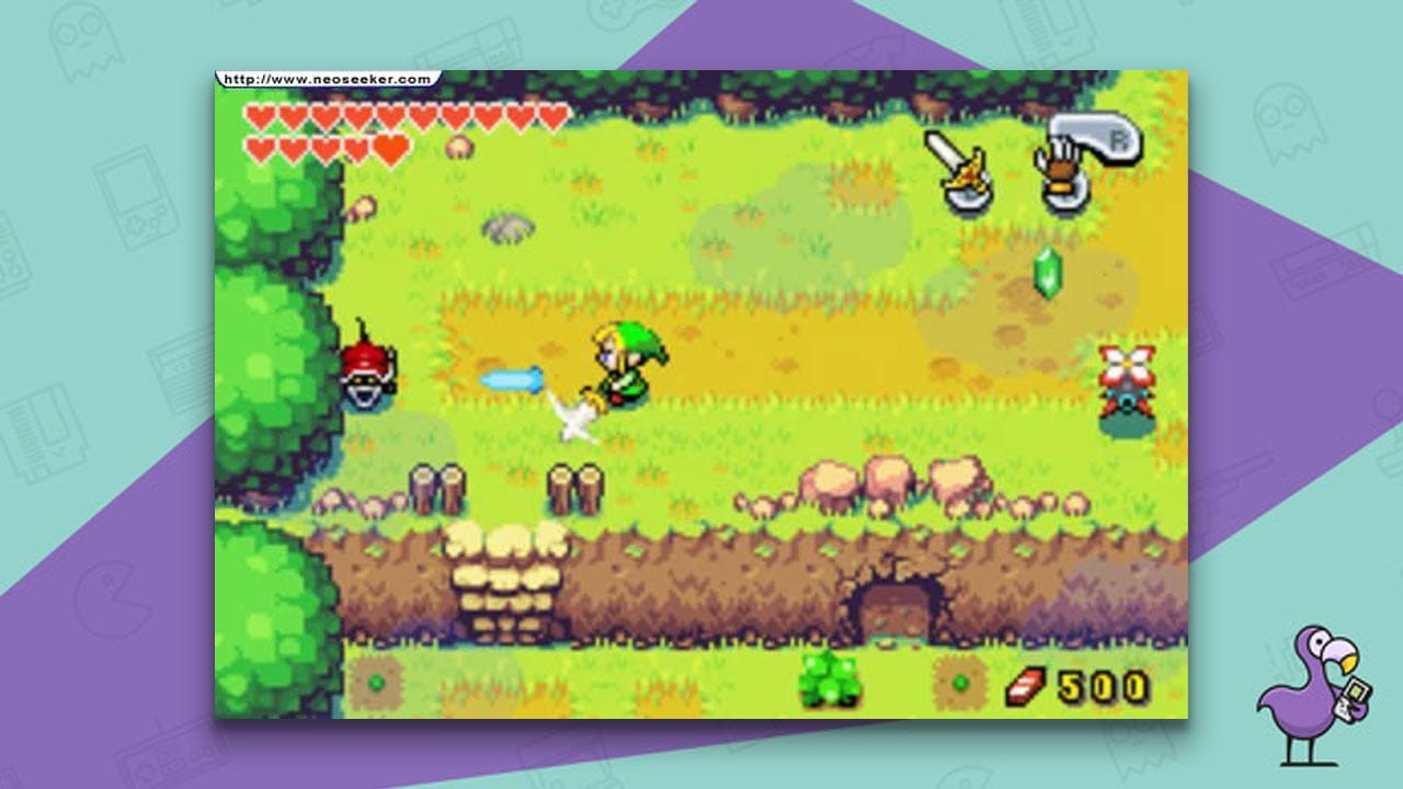 The  Legend Of Zelda The Minish Cap gameplay