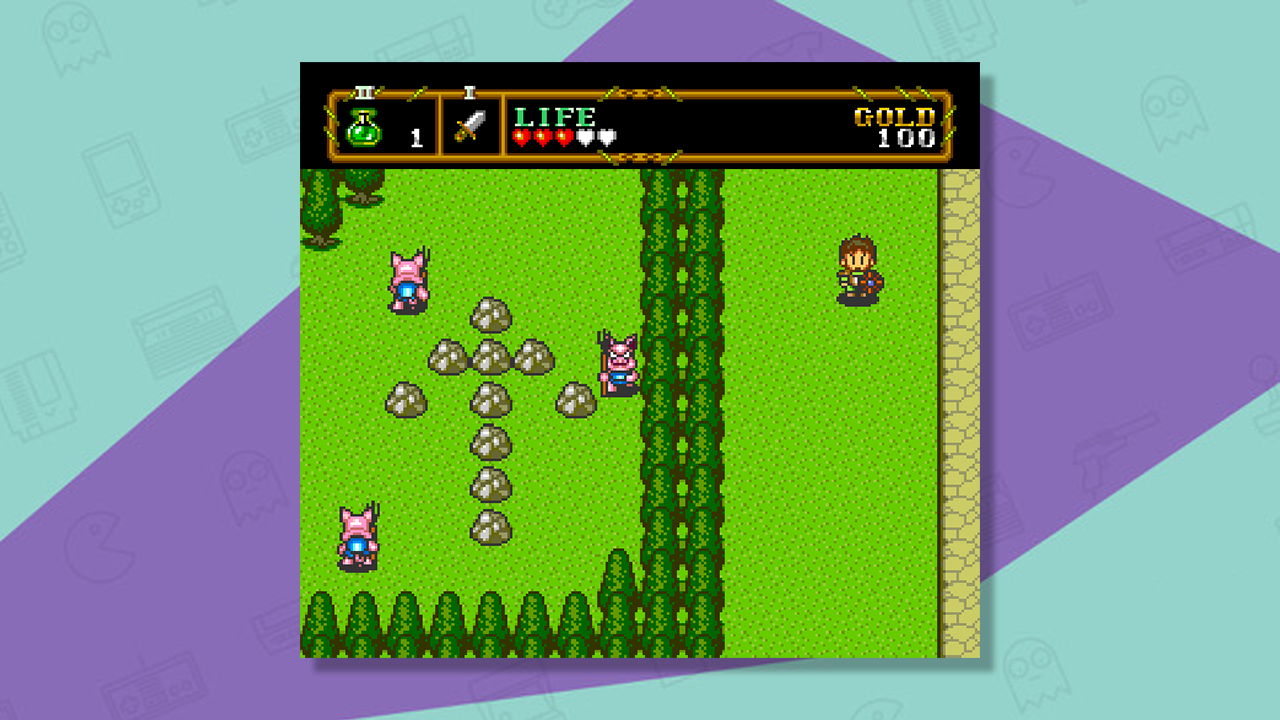 Neutopia II (1991) gameplay