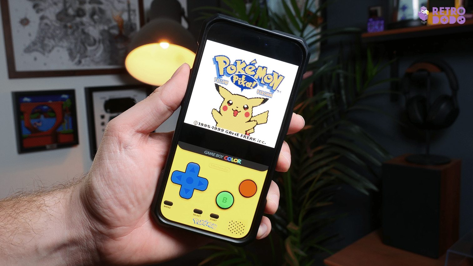 Delta emulator running on Brandon's iphone