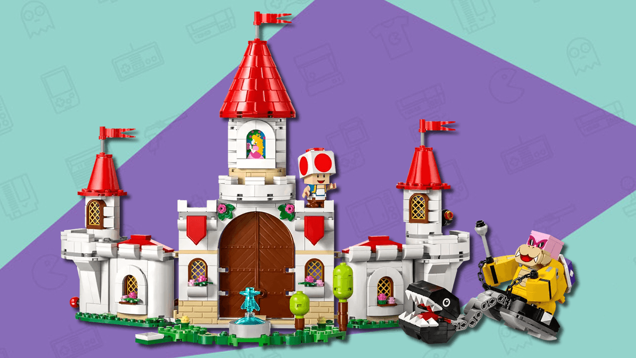 LEGO Mario Battle with Roy at Peach's Castle